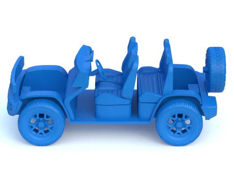 Suzuki Jimny GLX 2024 3D printing 3D Print Model