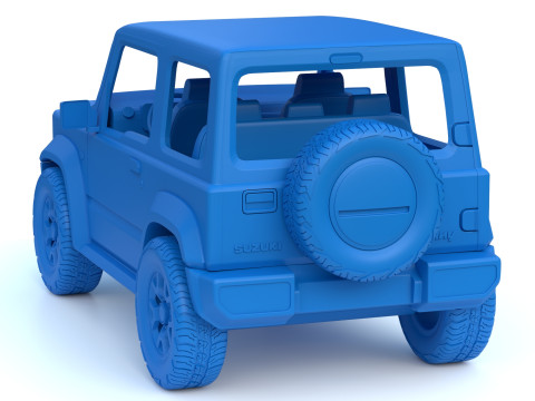 스즈키 짐니 GLX 2024 3D 프린팅 3D 프린트 모델