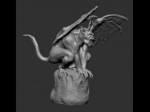 gargoyle 3Dモデル