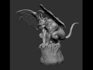 gargoyle 3Dモデル