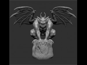 gargoyle 3Dモデル
