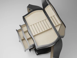 jewelry cupboard mirror 3D Model
