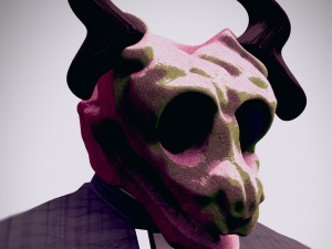skull sculpt Model 3D