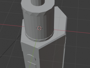 vape rx008 orange neon edition 3D Model