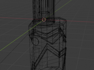 vape rx008 orange neon edition 3D Model