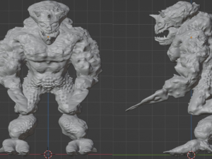 Monster Maybe from Doom idk Modelo 3D