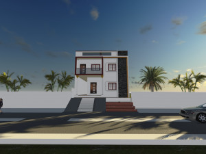 modern house 3D-Modell