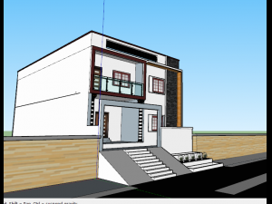 modern house 3D-Modell