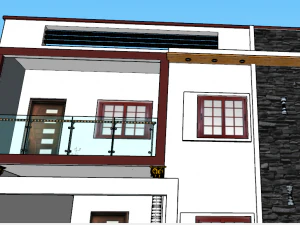 modern house 3D Model