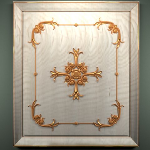 trim ornament 3D 模型 .c4d .max .obj .3ds .fbx .stl .blend