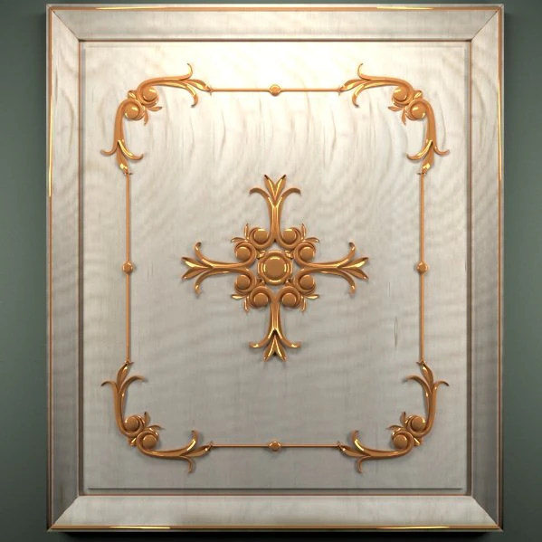 trim ornament 3D Model .c4d .max .obj .3ds .fbx .stl .blend 