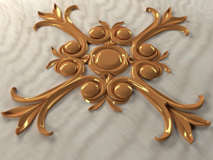 trim ornament 3D 模型