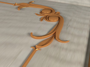 trim ornament 3D 模型