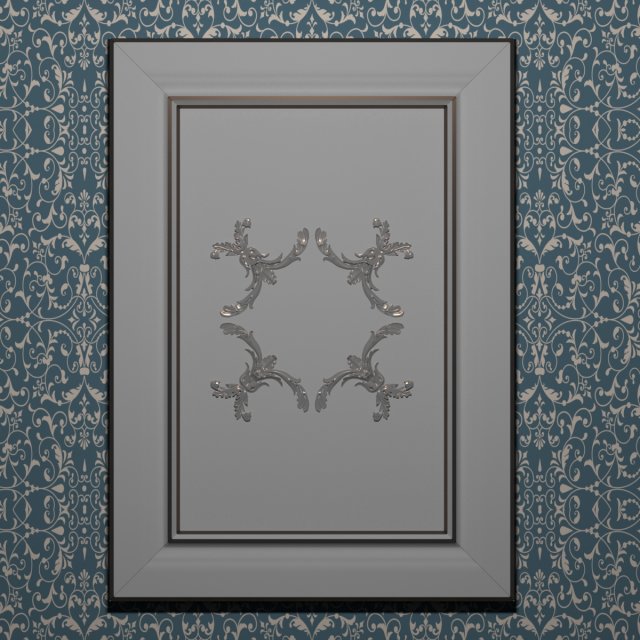 trim ornament Modelo 3D .c4d .max .obj .3ds .fbx .stl .blend 