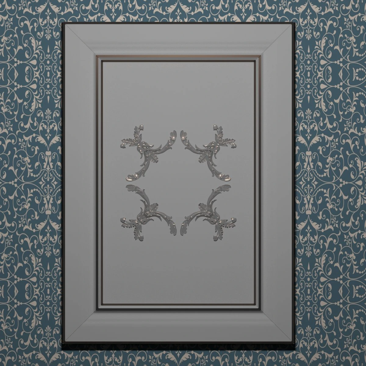 trim ornament 3D Model .c4d .max .obj .3ds .fbx .stl .blend 