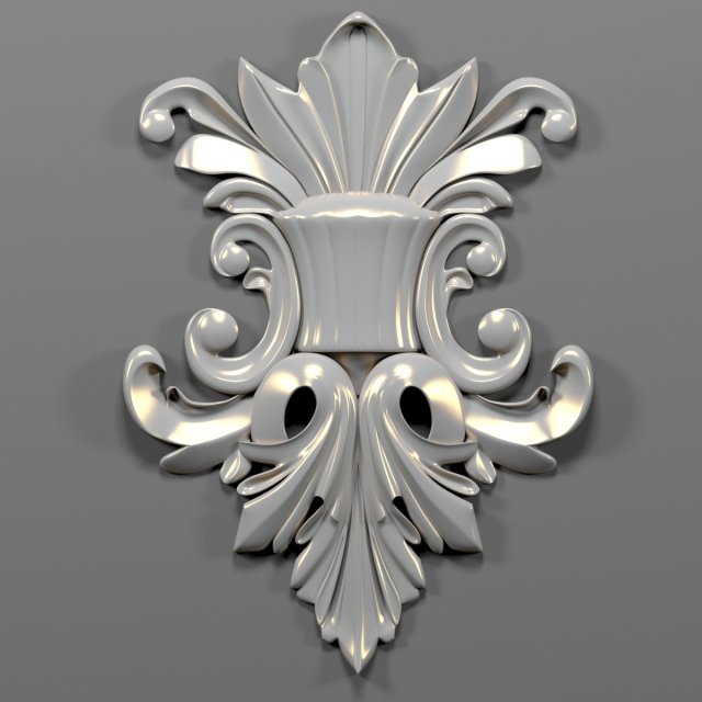 central decor 3Dモデル .c4d .max .obj .3ds .fbx .stl .blend 