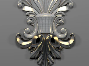 центральний декор 3D Модель