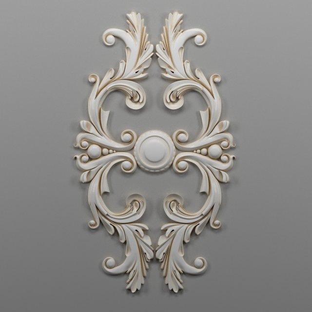 trim ornament Modelo 3D .c4d .max .obj .3ds .fbx .stl .blend 