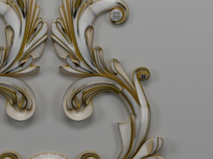 trim ornament Modelo 3D