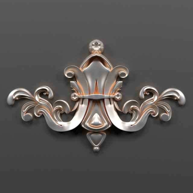 trim ornament 3D 모델 .c4d .max .obj .3ds .fbx .stl .blend 