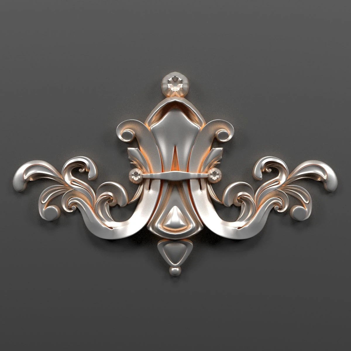 trim ornament 3D Model .c4d .max .obj .3ds .fbx .stl .blend