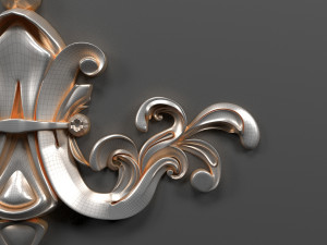 trim ornament 3D 모델