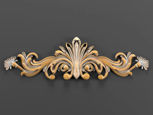 tempelan dekorasi Model 3D