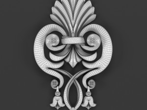patch decor Modèle 3D