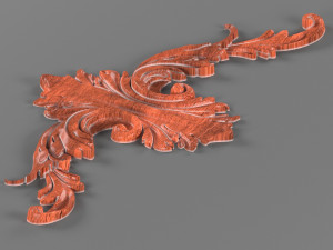 trim ornament Modello 3D