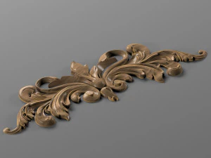 decorative plaster 3D Model