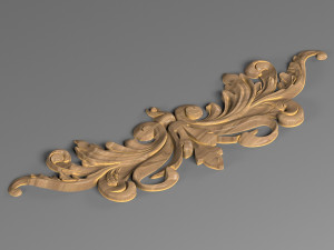 decorative plaster Modello 3D