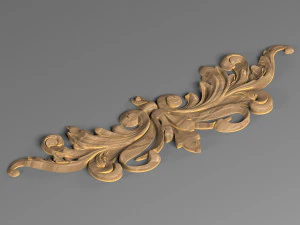 decorative plaster 3D Model