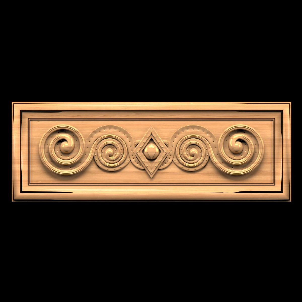 pannello decorativo Modello 3D .c4d .max .obj .3ds .fbx .stl .blend 