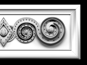 decorative panel 3D 模型