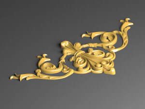 decorative plaster 3D Model