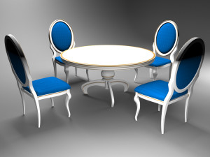 kitchen table 3D Model
