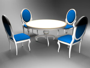 tavolo da cucina Modello 3D