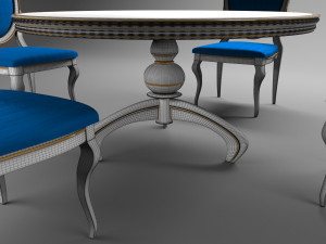 kitchen table 3D Модель