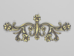 decorative plaster 3D Model