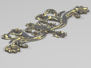 decorative plaster 3D Модель
