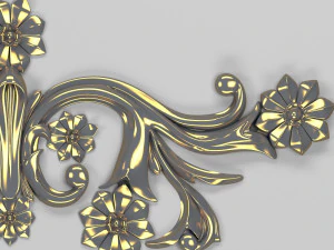 intonaco decorativo Modello 3D