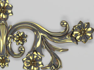 intonaco decorativo Modello 3D