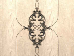decorative plaster 3D Model