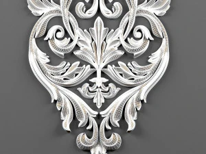 decorative plaster 3D Model