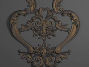 decorative plaster 3D Model