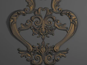 decoratieve pleister 3D Model