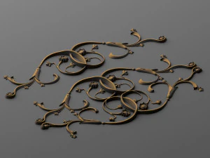 decorative plaster 3D Model