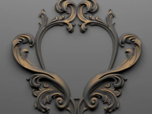 intonaco decorativo Modello 3D