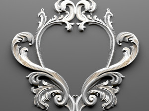 decorative plaster 3D Model