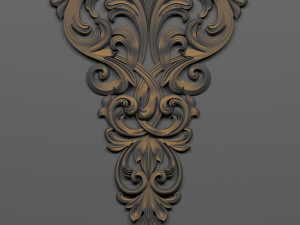 decorative plaster 3D Model